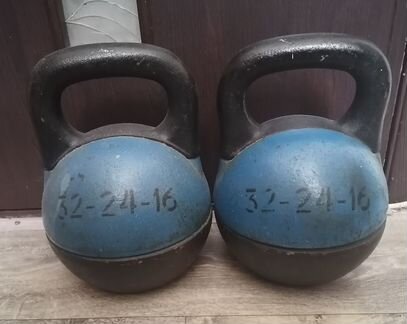 Гири СССР раритет Разборные 16-24-32 кг