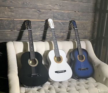 Гитара шести струнная новая классическая