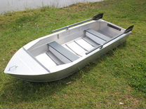 Лодка алюминиевая Малютка-Н 2.9 м.с транцем, новая