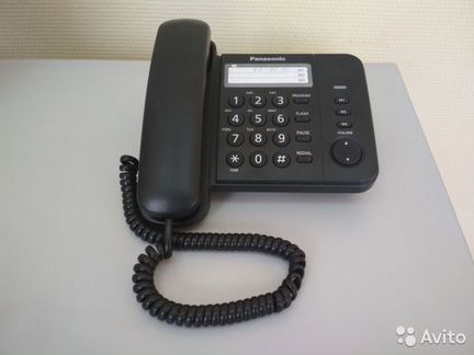Телефон проводной Panasonic KX-ts2350rub