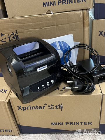 Термопринтер этикеток Xprinter 365b