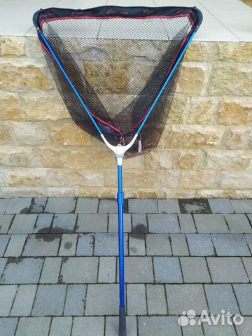 Подсак прорезиненная сетка 2 м