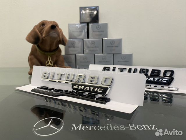 Шильдик Biturbo 4 matic Metcedes Benz