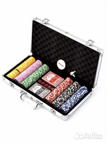 Покер набор 300 фишек