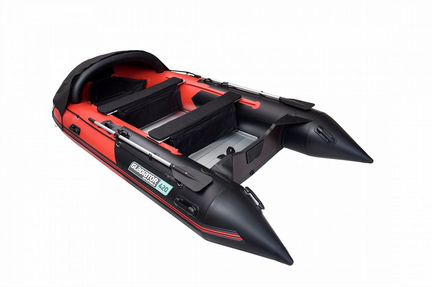Лодка Пвх Gladiator C 420 AL красно черная