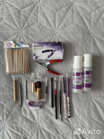 Материалы для наращивания ногтей кисти