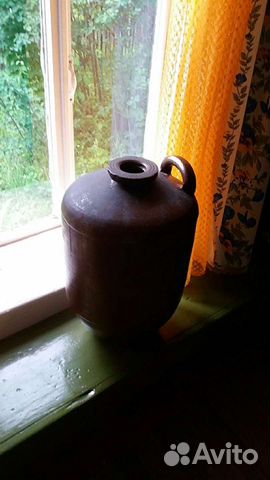 Антикварный глинянный сосуд,СССР примерно 30-50 г