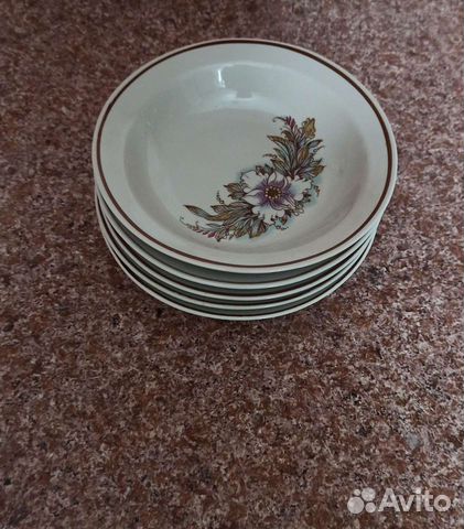 Тарелки суповые. Барановский фарфоровый завод