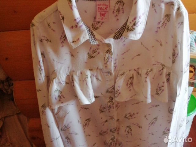 Блузка школьная Sela 8 лет Бесплатно