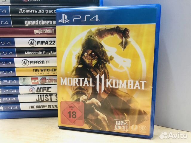 Mortal kombat 11 ps4 диск новый запечатаный