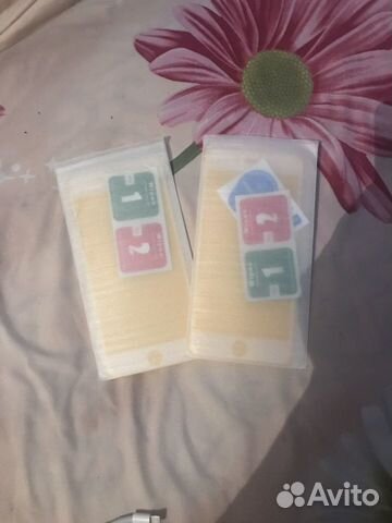 Стекло защитное iPhone 6s Plus White