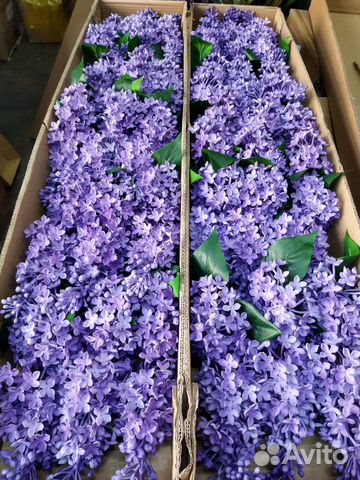 Искусственные цветы сирень