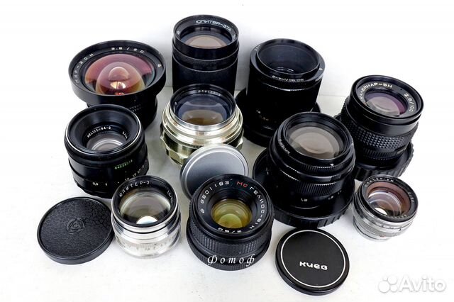 Объективы СССР на М42 и другие