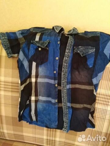 Джинсовая рубашка