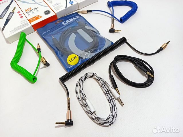 Аудио кабель 3,5 jack для телефона AUX