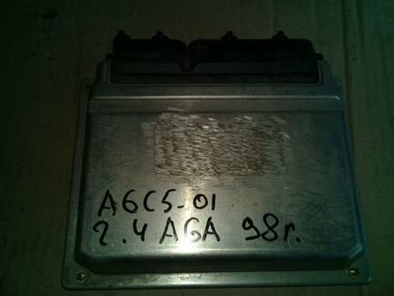 Эбу контроллер мозги audi A6 C5 двс 2.4 AGA