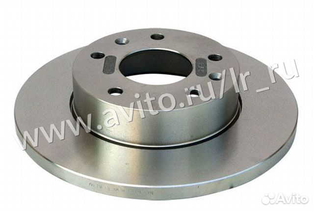 Диск тормозной передний невентилируемый Freelander