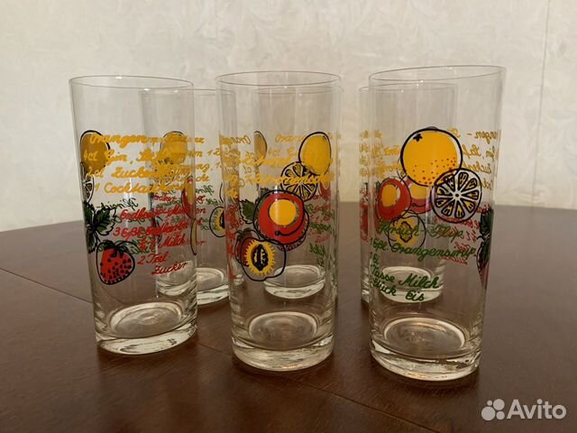 Стаканы для коктелей разные