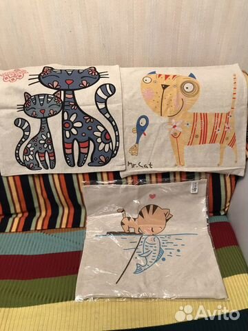 Наволочки декоративные 43х43см