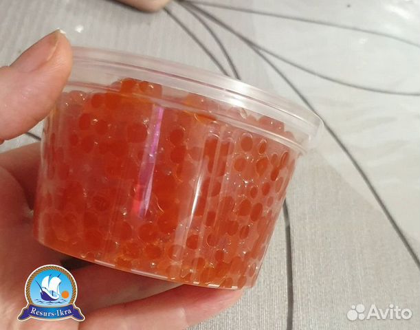 Красная икра из замороженного сырья