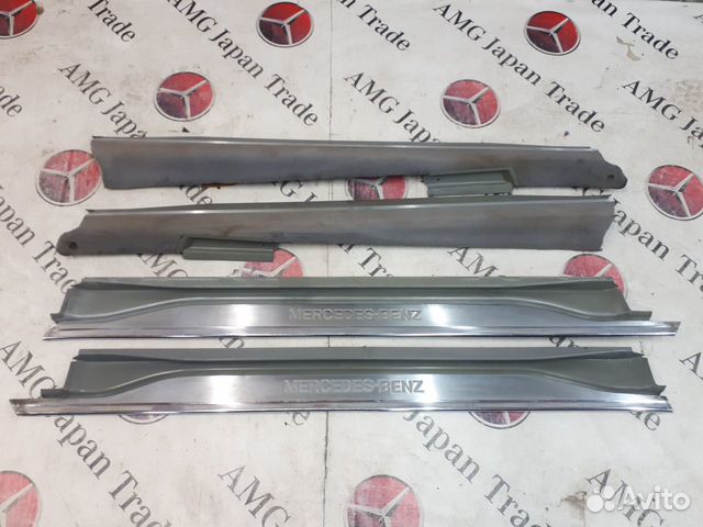 Порожки салонные на Mercedes R129 SL