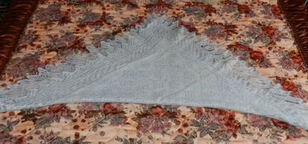 Платки головные, шаль пуховая, шарфы