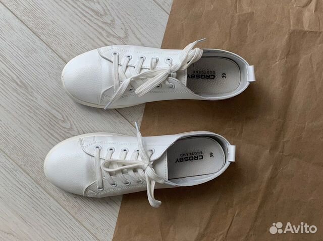 Кеды белые женские 39