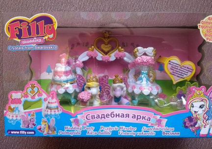 Свадебная арка пары лошадок Filly