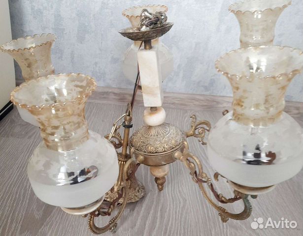 Люстра. Бронзовое литье