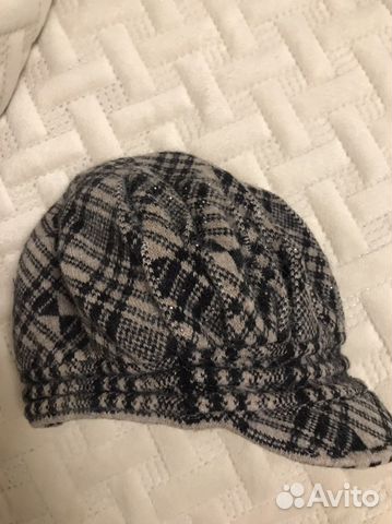 Вязанное женское кепи