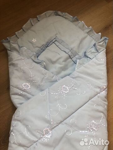 Конверт-одеяло на выписку EcoLine Fabric демисезон