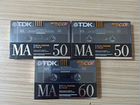 Аудиокассеты TDK metal в упаковке объявление продам