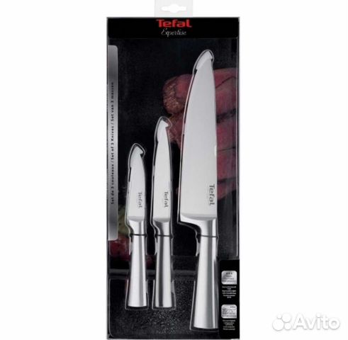 Набор кухонных ножей Tefal Expertise (3 ножа)