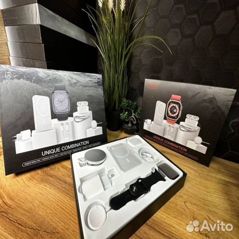 Подарочный набор 6в1 Apple лучшее качество Premium