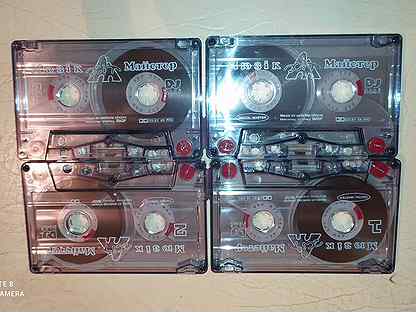 Аудиокассеты с плёнкой Basf (Германия) 62мин