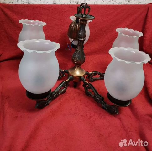 Люстра старинная