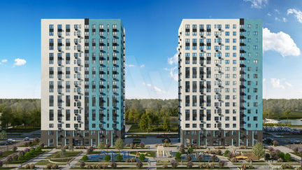 3-к. квартира, 53,9 м², 16/17 эт.