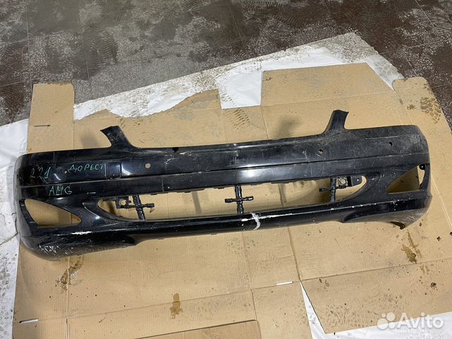 Mercedes w221 бампер передний AMG