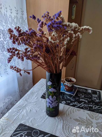 Вазы стекло и черная СССР