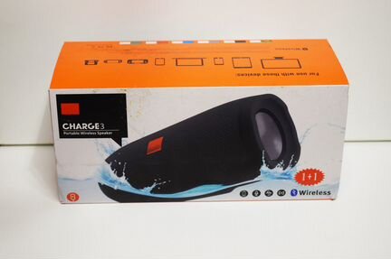 Беспроводная Bluetooth колонка Charge 3 суперзвук