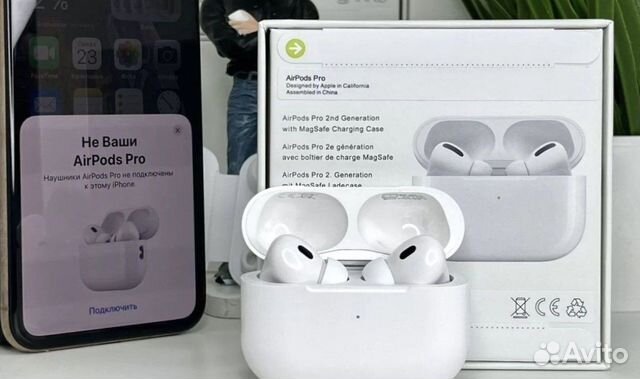 AirPods Pro 2 (Оригинальное качество) + Чехол