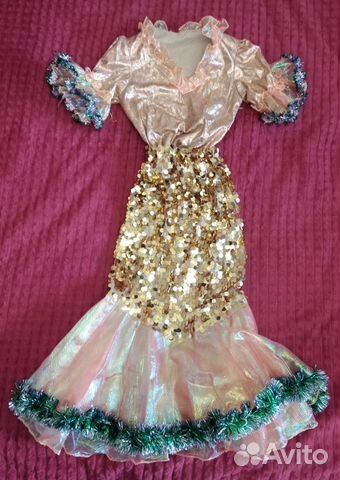 Костюм новогодний Золотая рыбка