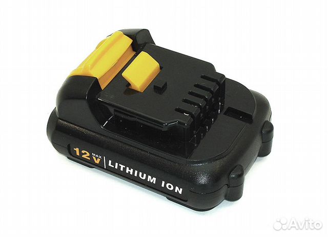 Аккумулятор для Dewalt DCB123, DCB127 12V 2.0Ah