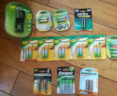 Аккумуляторы аа и ааа и зарядное устройство