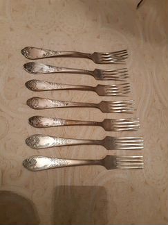 Вилки мельхиор