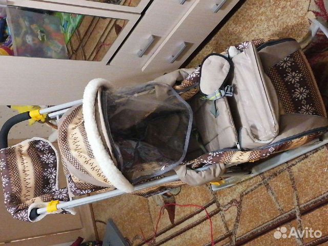 Сани коляска детские