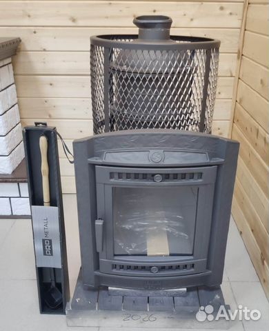 Печь банная «атмосфера XL», сетка из нерж. стали