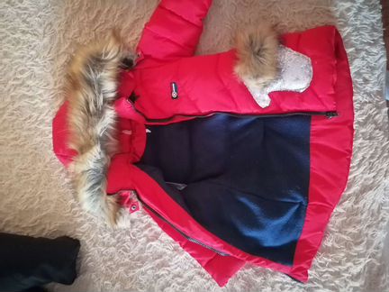 Зимняя куртка на девочку 104