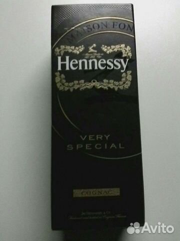 Коробка от коньяка Hennessy