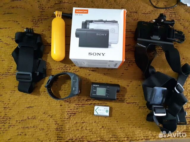 Экшн камера sony HDR-AS50